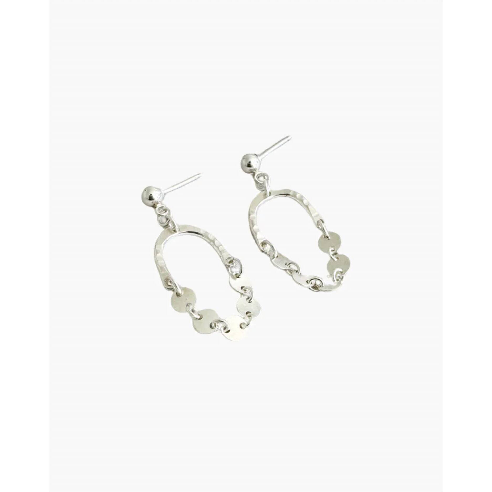 New Maya Bauman Women's Mini Bell Earrings In Silver